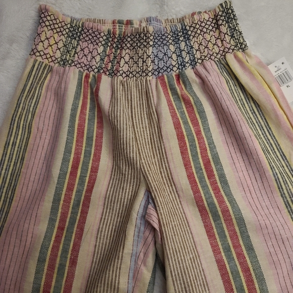 Indigo Rein Striped Pants - Picture 1 of 5